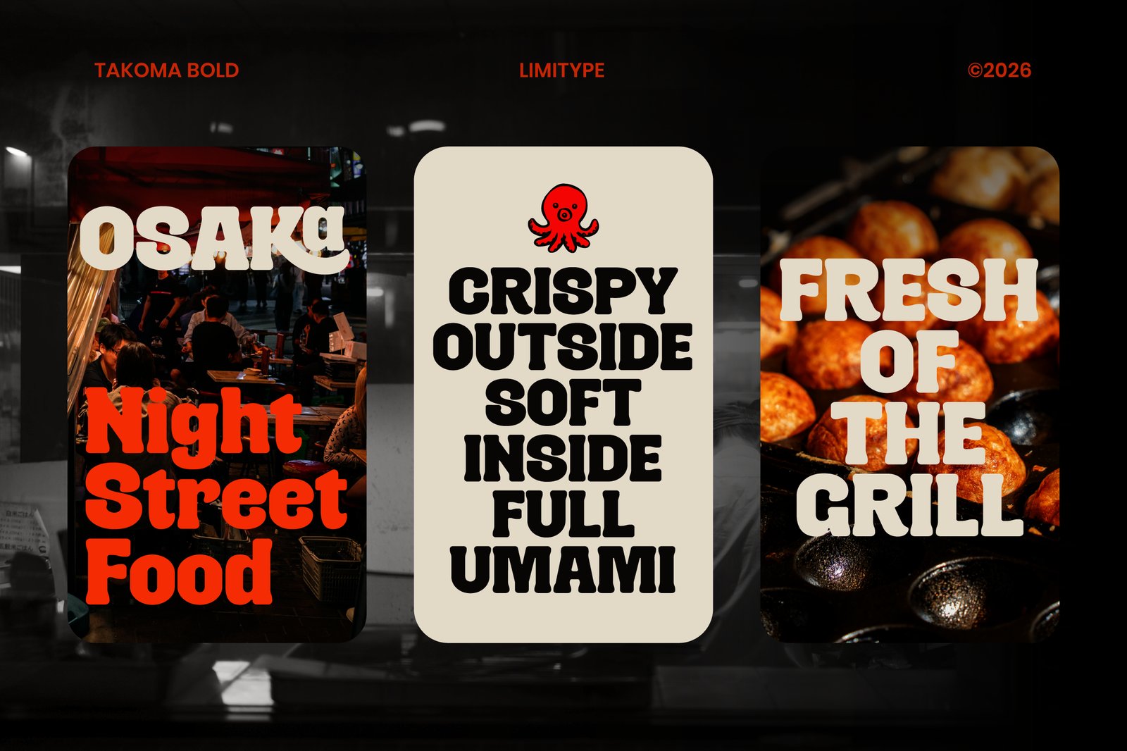Takoma - Bold Display Font
