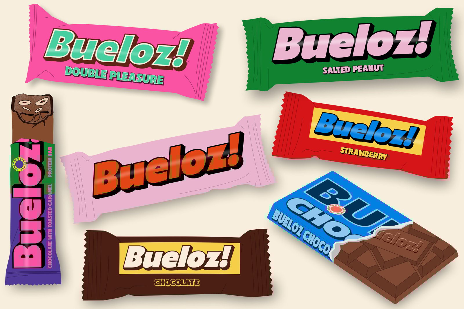 Ft Bueloz | A Modern Shadow Font for Bold Expressions