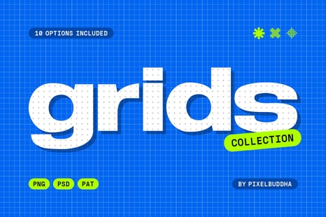 Basic Grids Collection - Graphic Design Assets