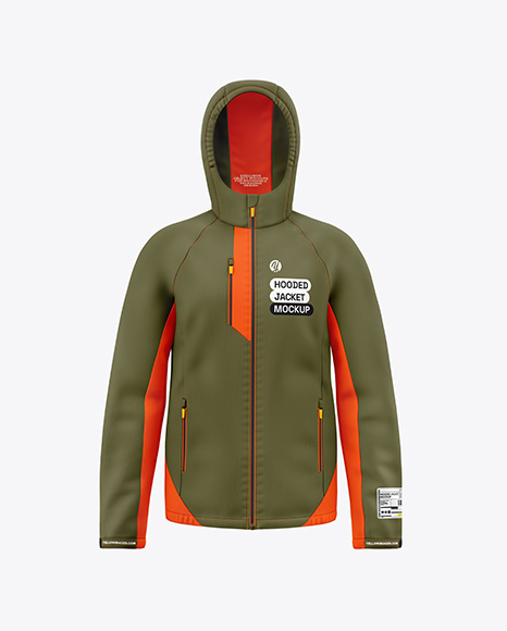 Hooded Jacket Mockup - Jacket mockup