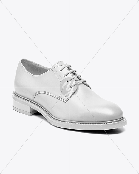 Women's Derby Shoe Mockup