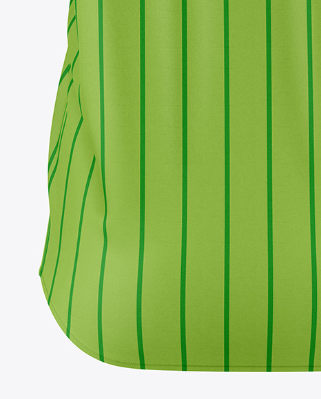Men's Short Sleeve Shirt Mockup - Back View