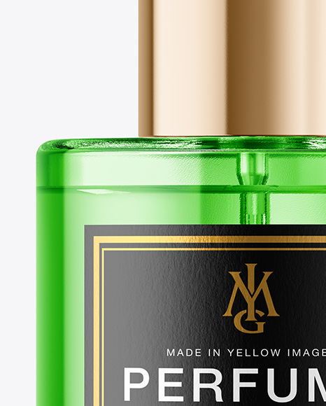 Glass Perfume Bottle Mockup
