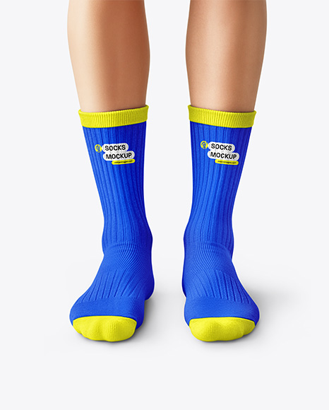 Two Socks Mockup - Accessorie mockups