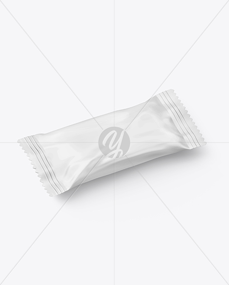 Glossy Snack Bar Mockup