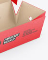 Kraft Paper Food Box Mockup
