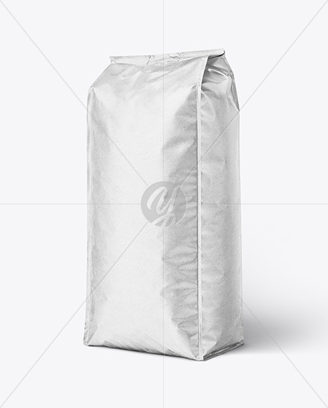 Kraft Paper Coffee Bag Mockup