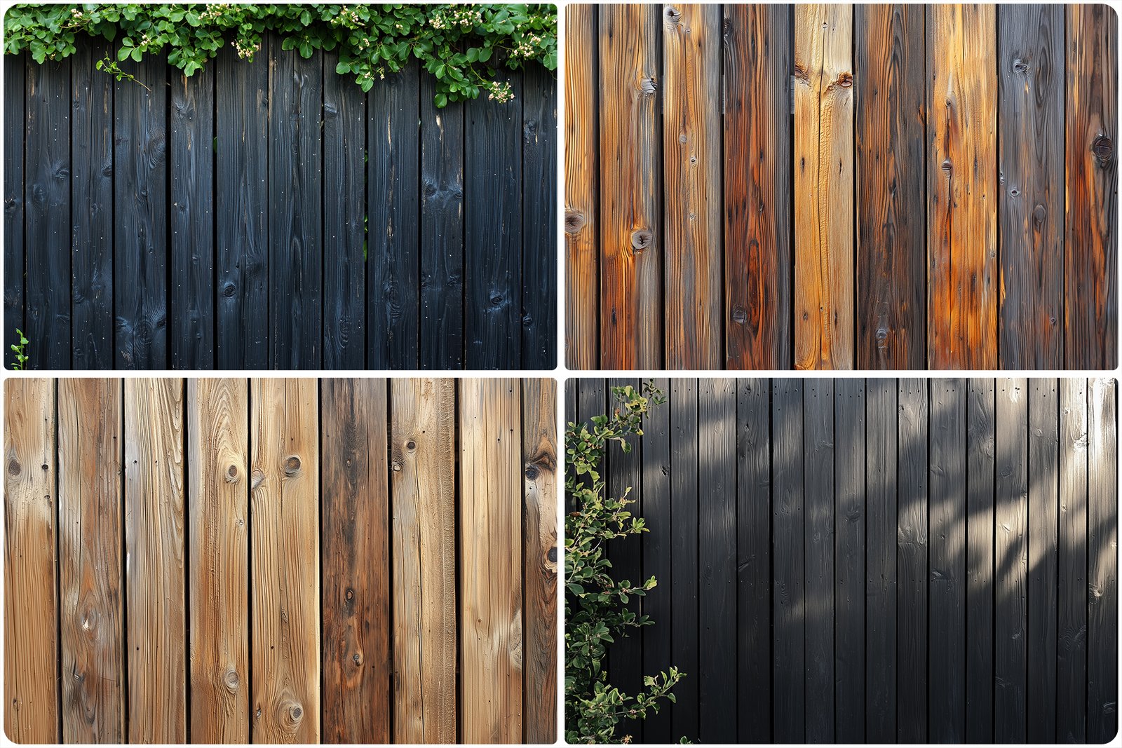 40 Wood Fence Texture Backgrounds