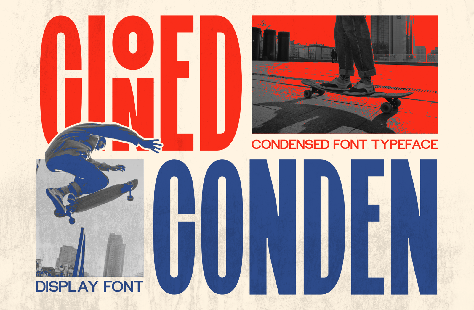 Anque – Modern Bold Condensed Font