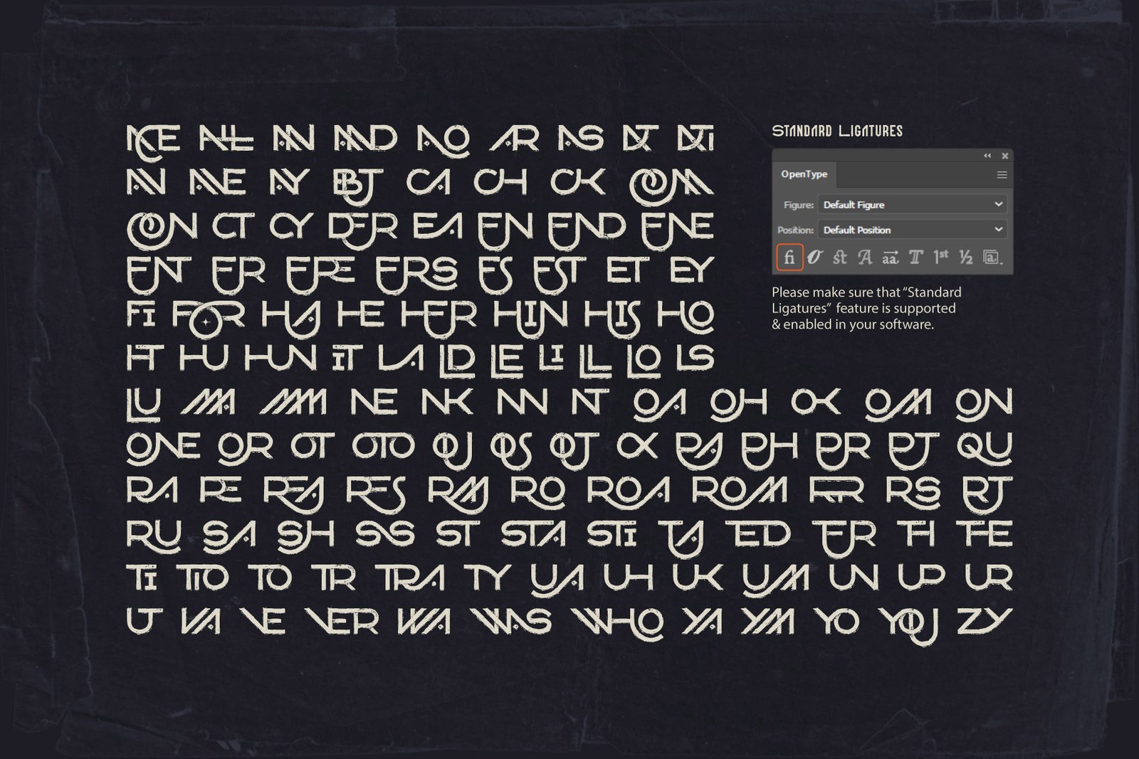 Burning Radfort - Handcrafted Font Family