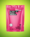 Glossy Stand Up Pouch Mockup