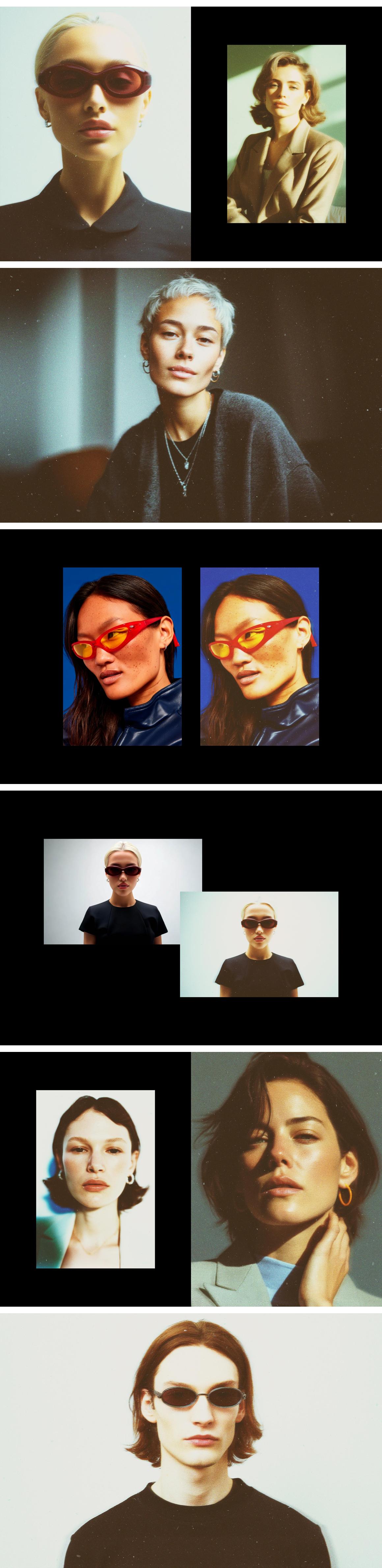 Retro Shine Photo Effect