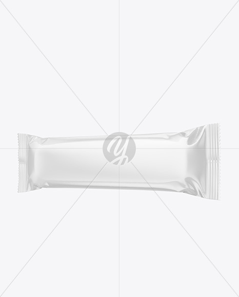 Glossy Snack Bar Mockup