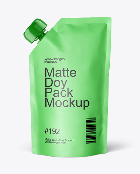 Matte Doy Pack Mockup