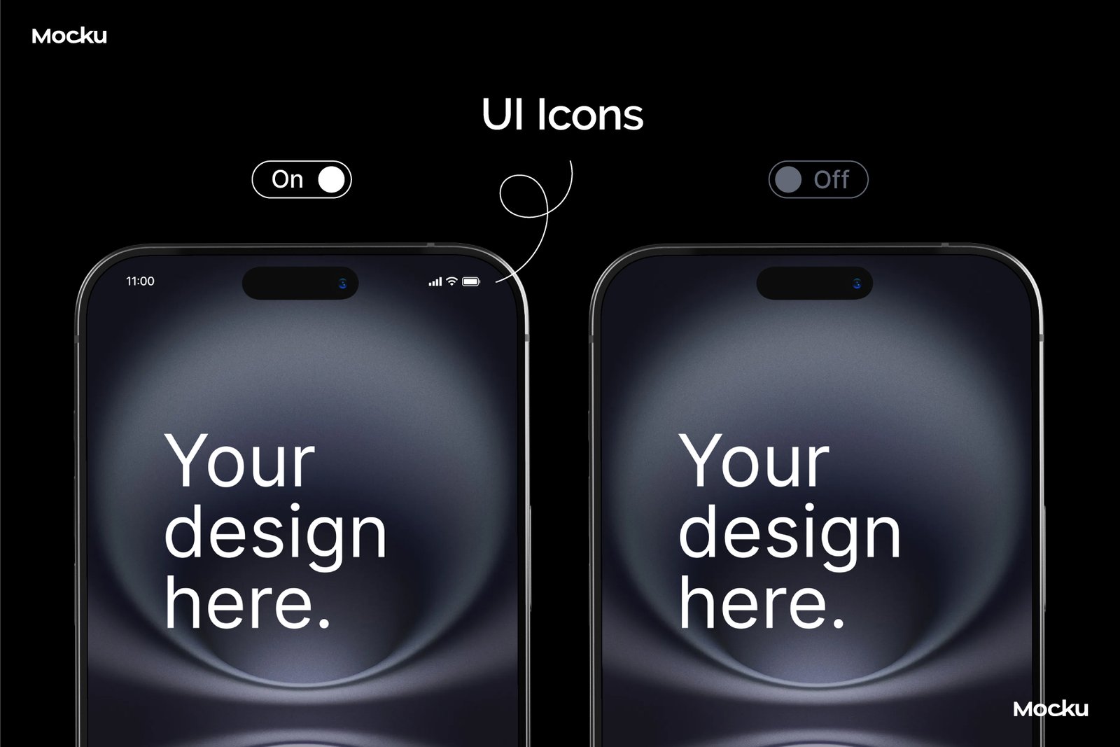 Iphone 16 Mockups - Industrial set