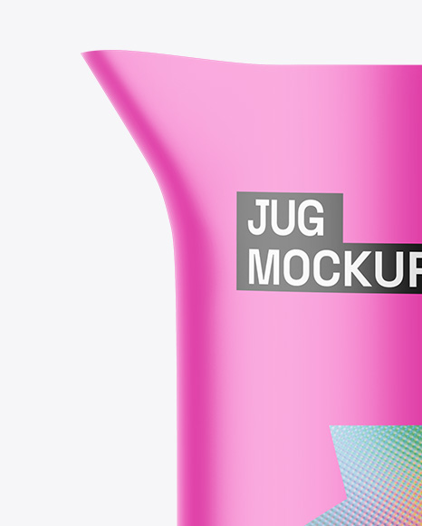 Matte Jug Mockup