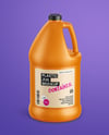 1 Gallon Plastic Jug Mockup