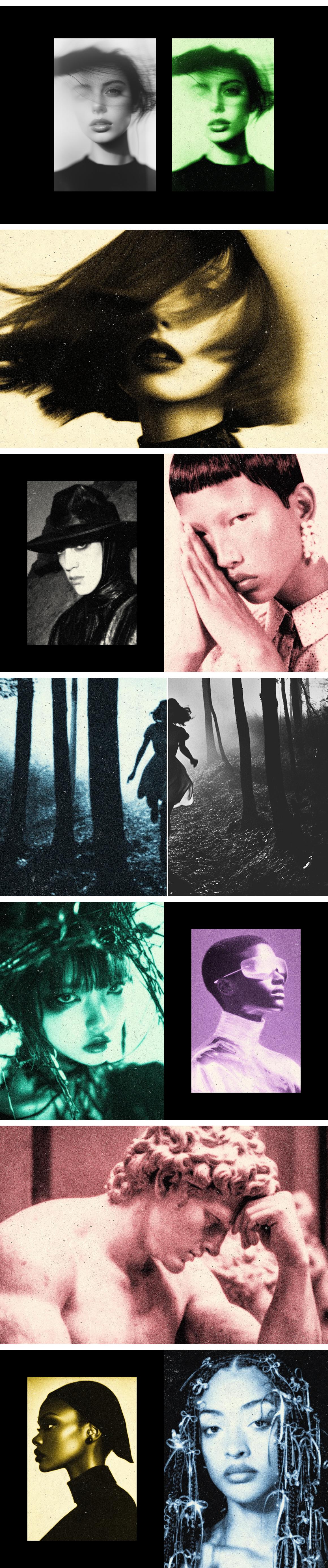 Noisy Soft Risoprint Effect