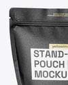 Kraft Paper Stand-Up Pouch Mockup
