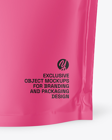 Matte Stand-up Pouch Mockup
