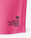 Matte Stand-up Pouch Mockup