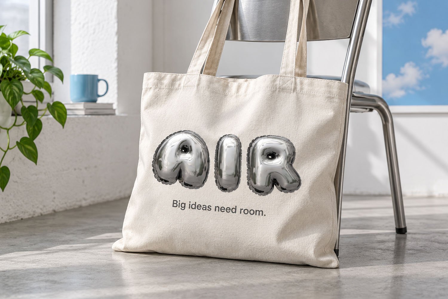 Chrome Balloon Font
