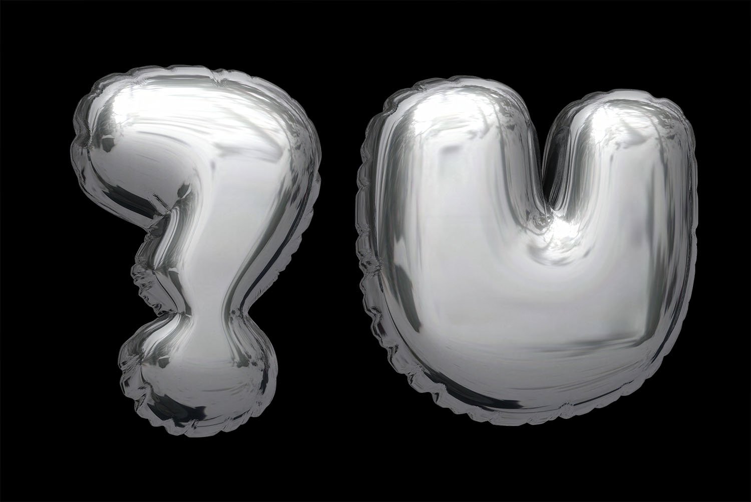 Chrome Balloon Font
