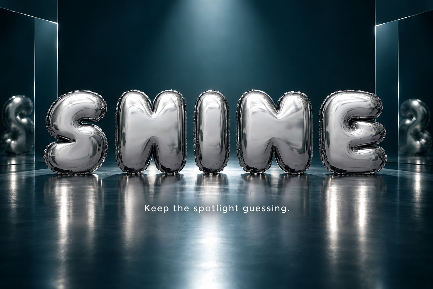 Chrome Balloon Font