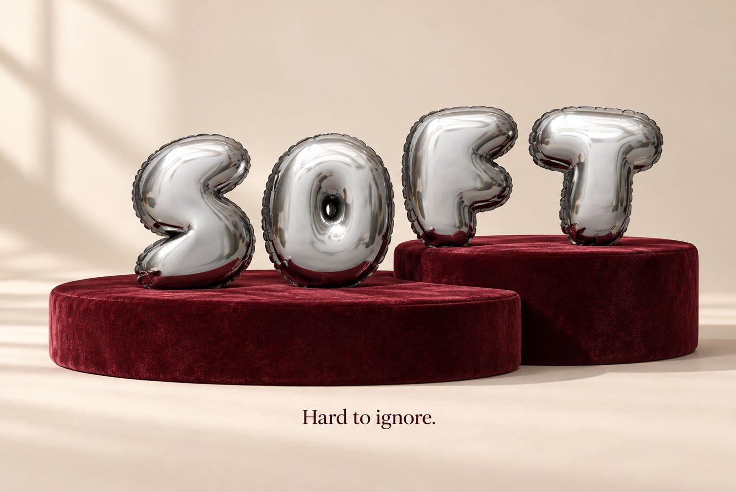Chrome Balloon Font