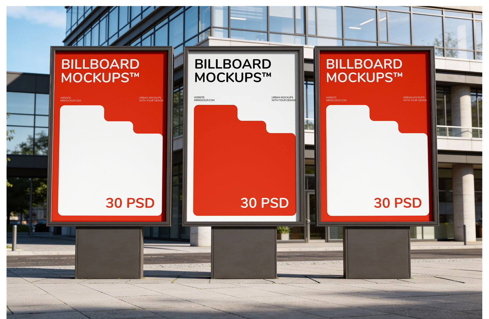 City Billboard Mockups vol.3