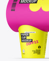 Coffee Cups Carrier Mockup