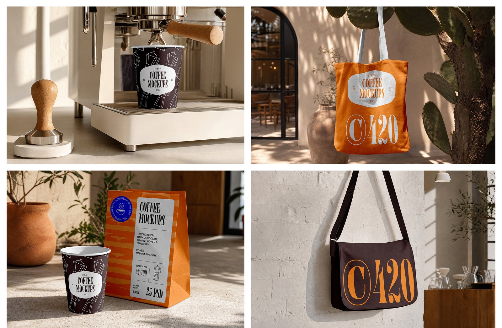 Coffee Mockups vol.2 - Packaging Mockups