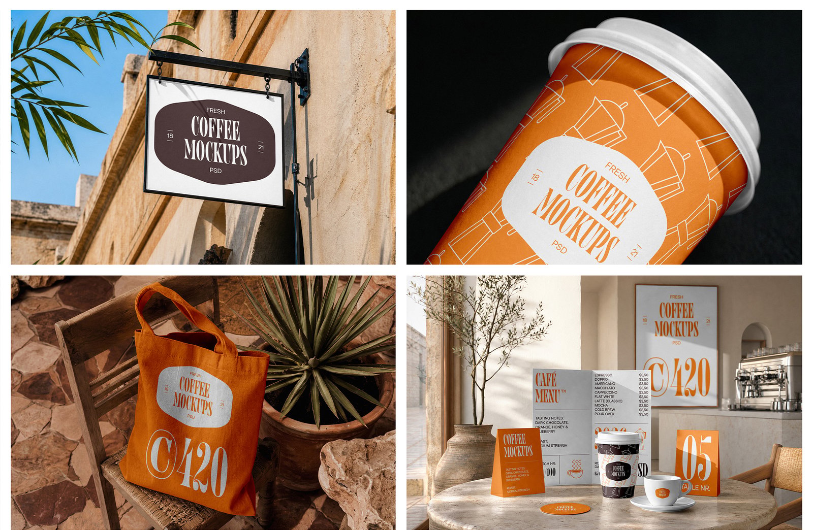Coffee Mockups vol.2 - Packaging Mockups