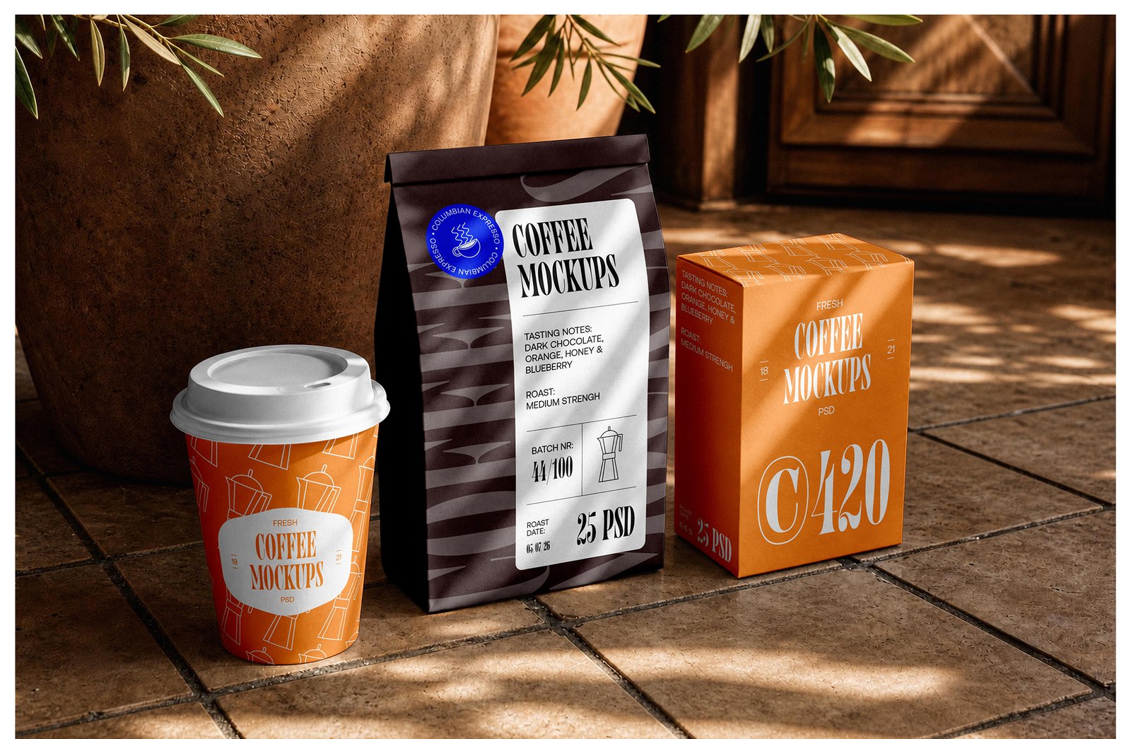 Coffee Mockups vol.2 - Packaging Mockups