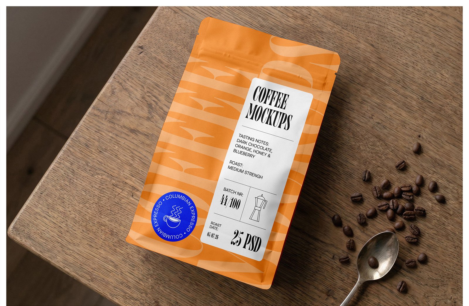 Coffee Mockups vol.2 - Packaging Mockups