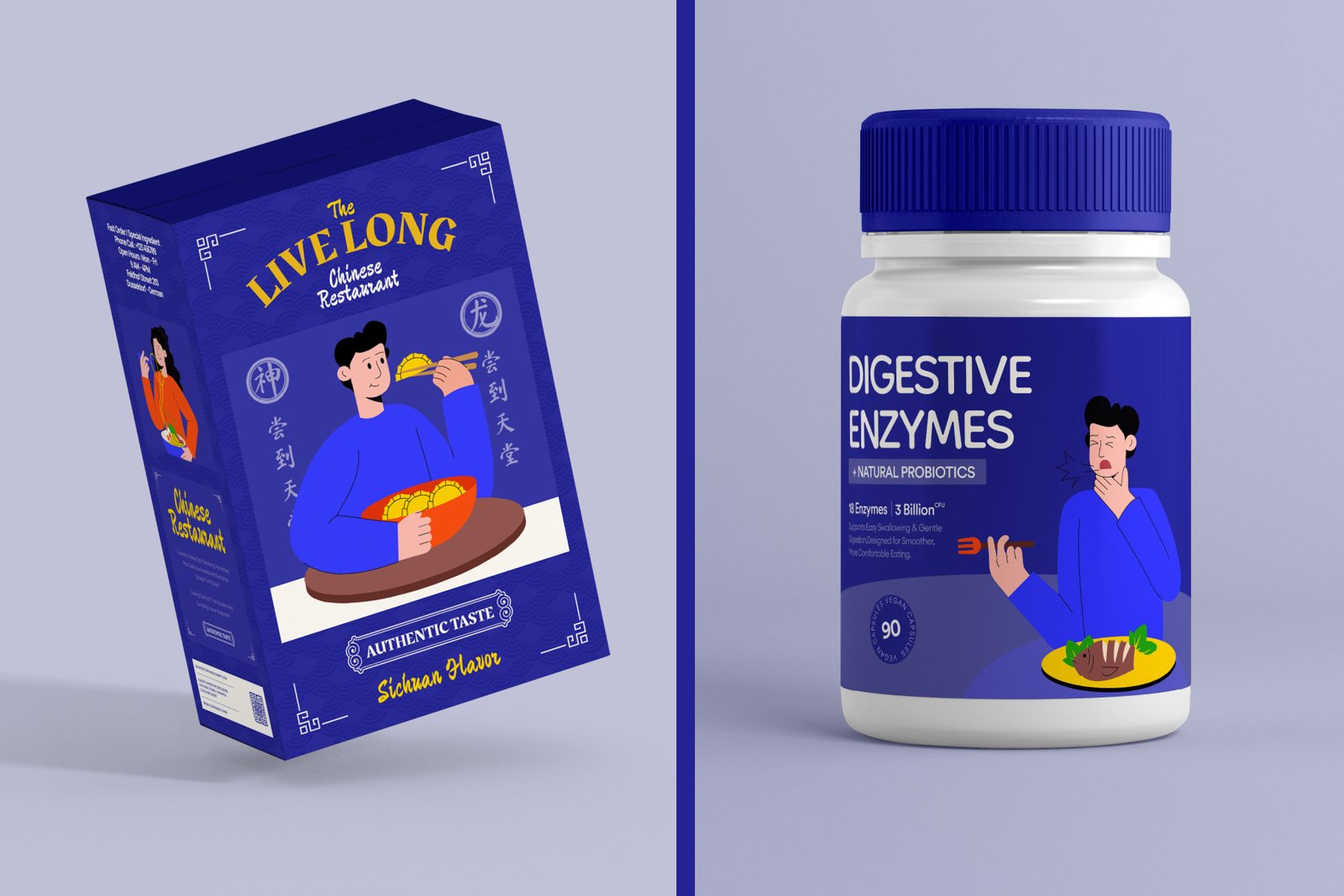 Colorful Life Illustration Bundle