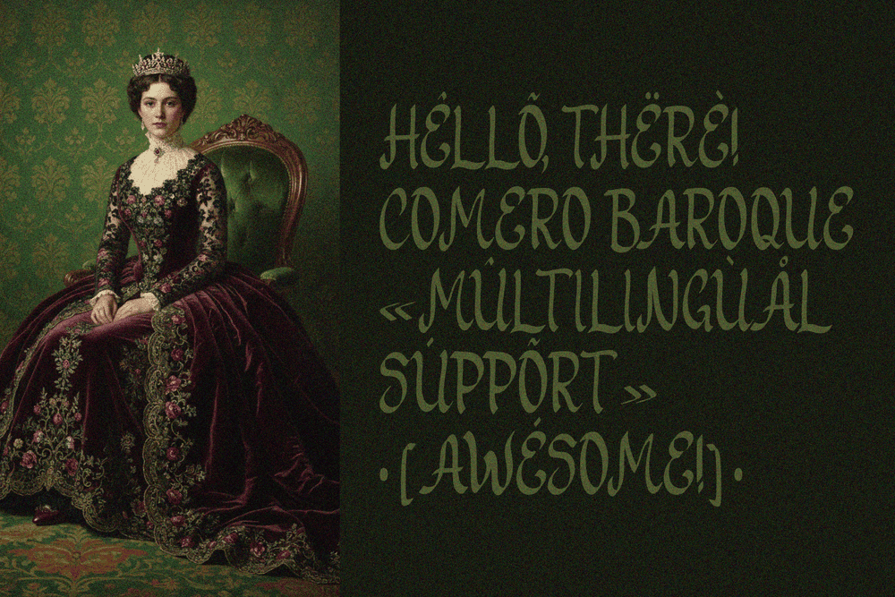 COMERO BAROQUE — Vintage Medieval
