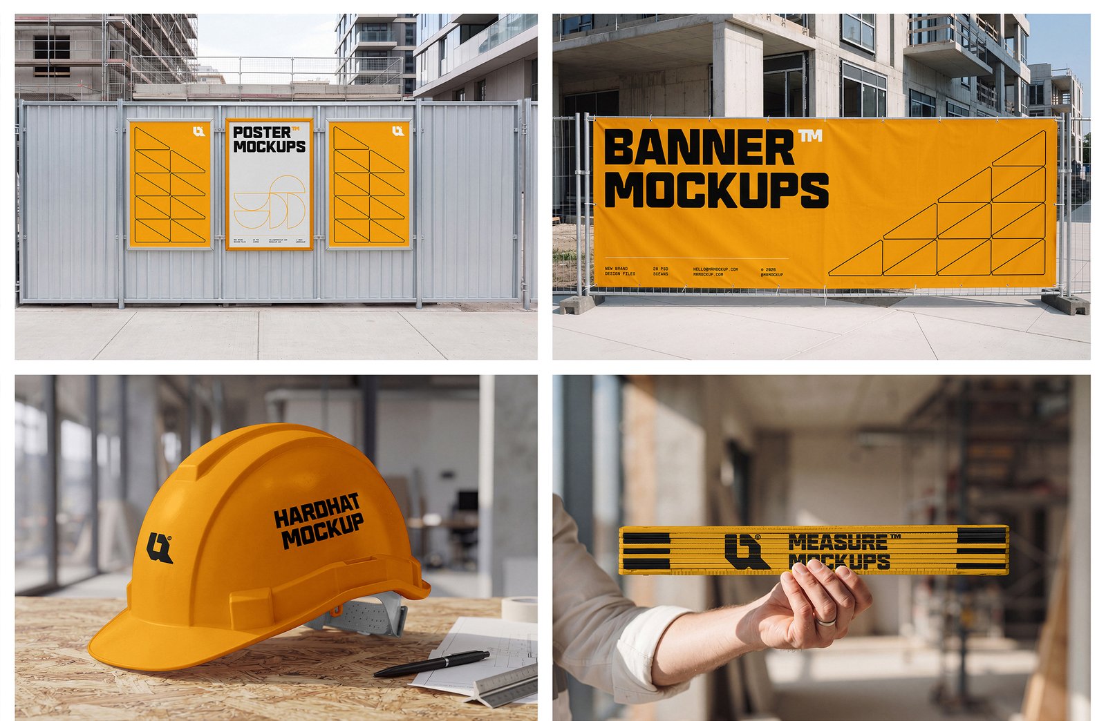 Construction Mockups - Outdoor Scenes