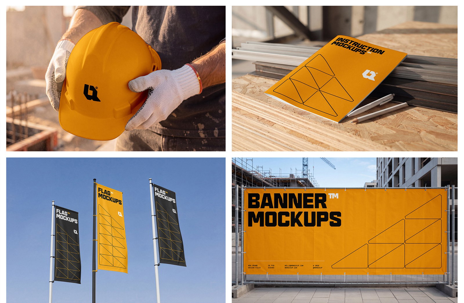 Construction Mockups - Outdoor Scenes