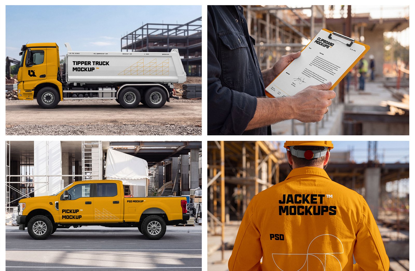 Construction Mockups - Outdoor Scenes