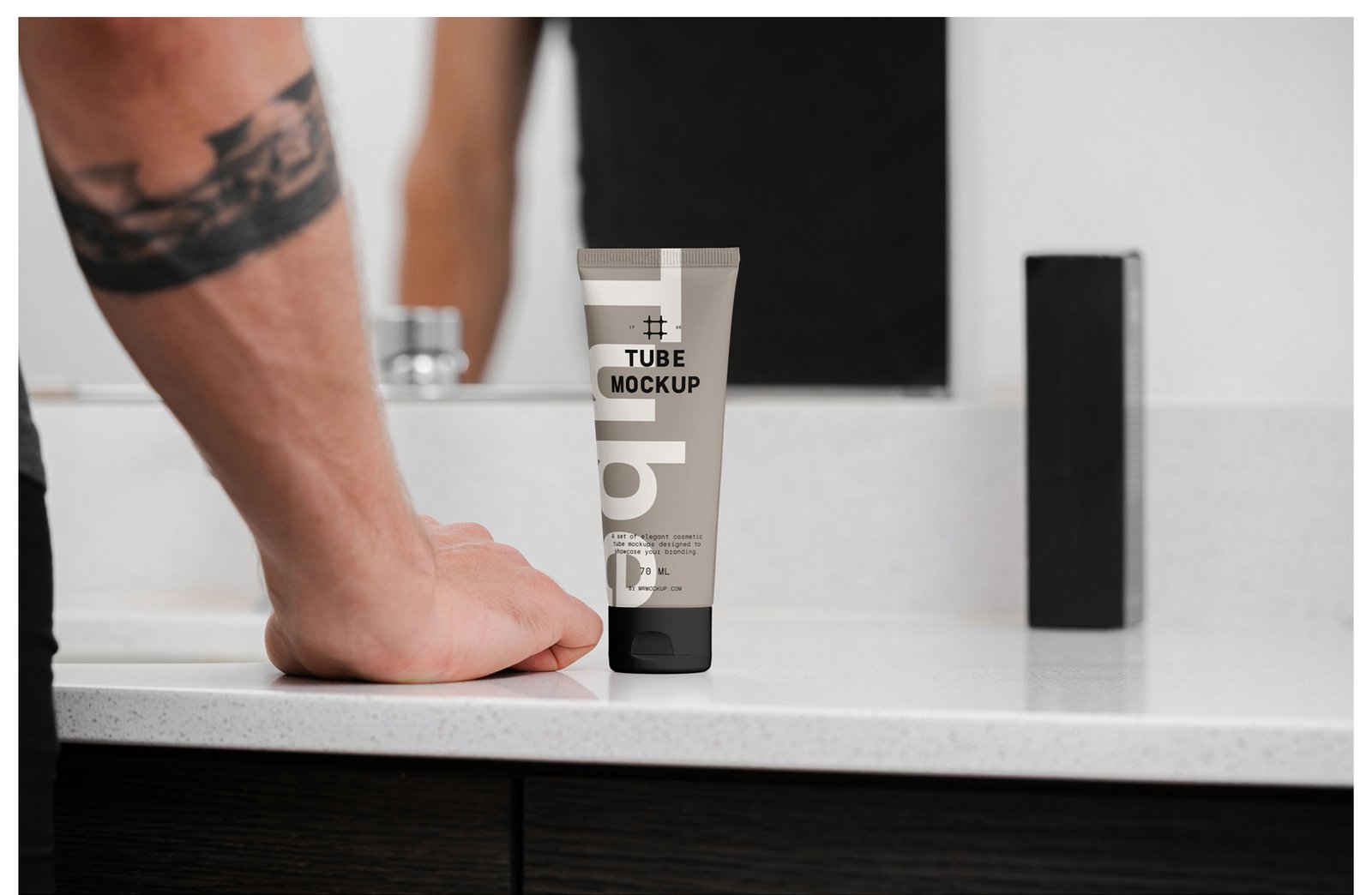 Cosmetic Tube Packaging Mockups