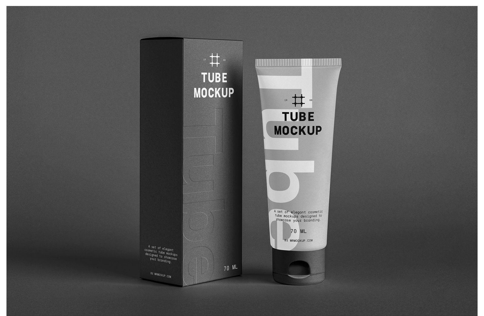 Cosmetic Tube Packaging Mockups