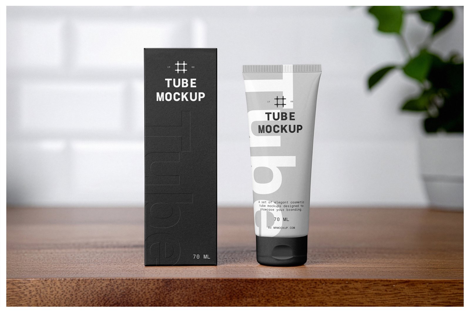 Cosmetic Tube Packaging Mockups