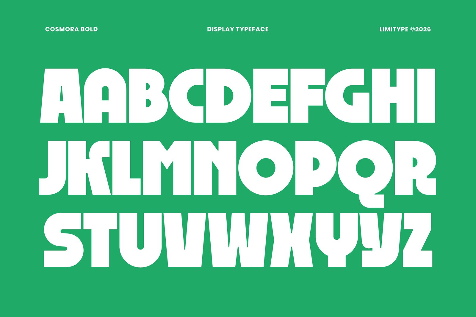Cosmora - Modern Bold Font