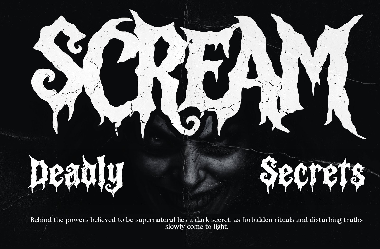 Crayens – Gothic Horror Display Font