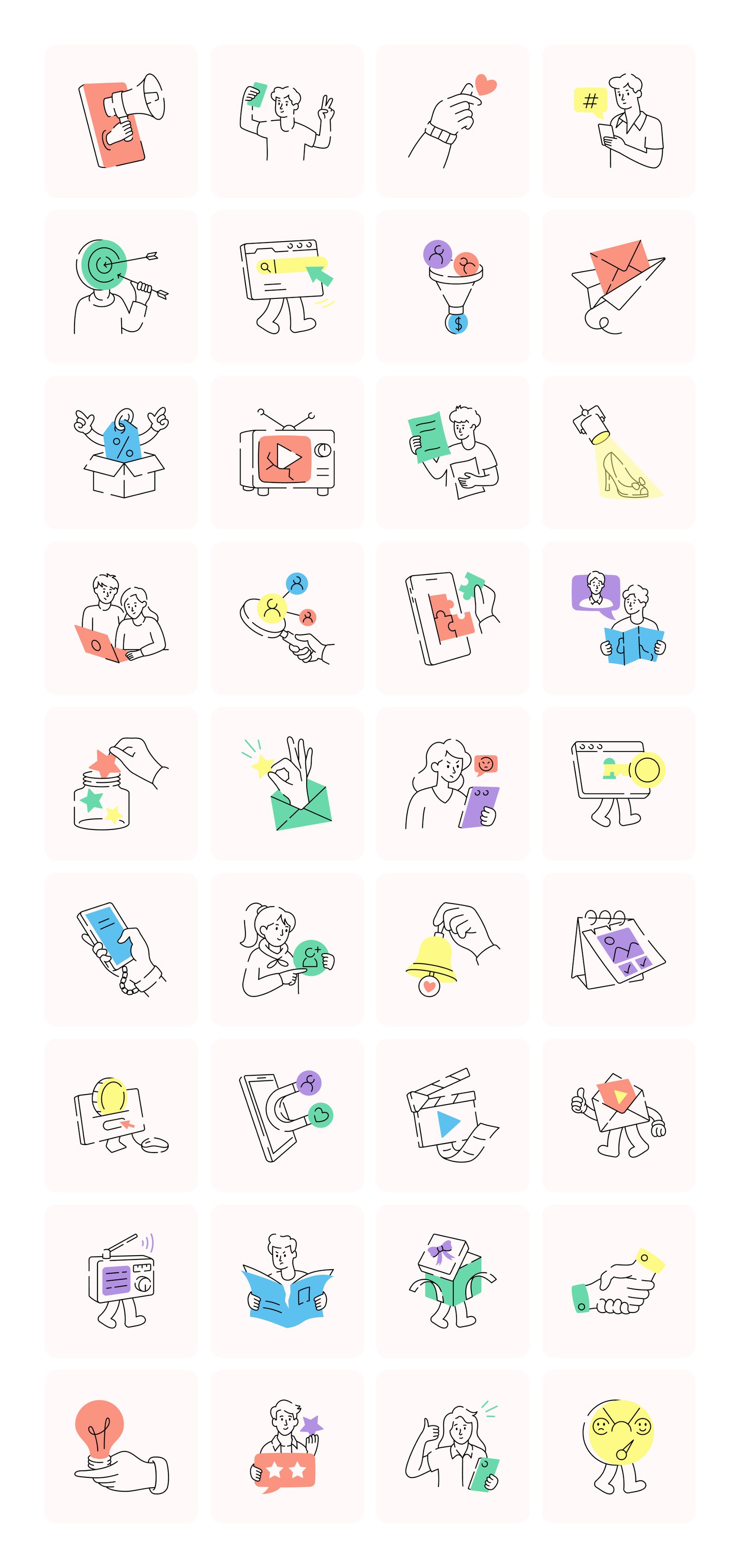 Creative Illustrations Bundle