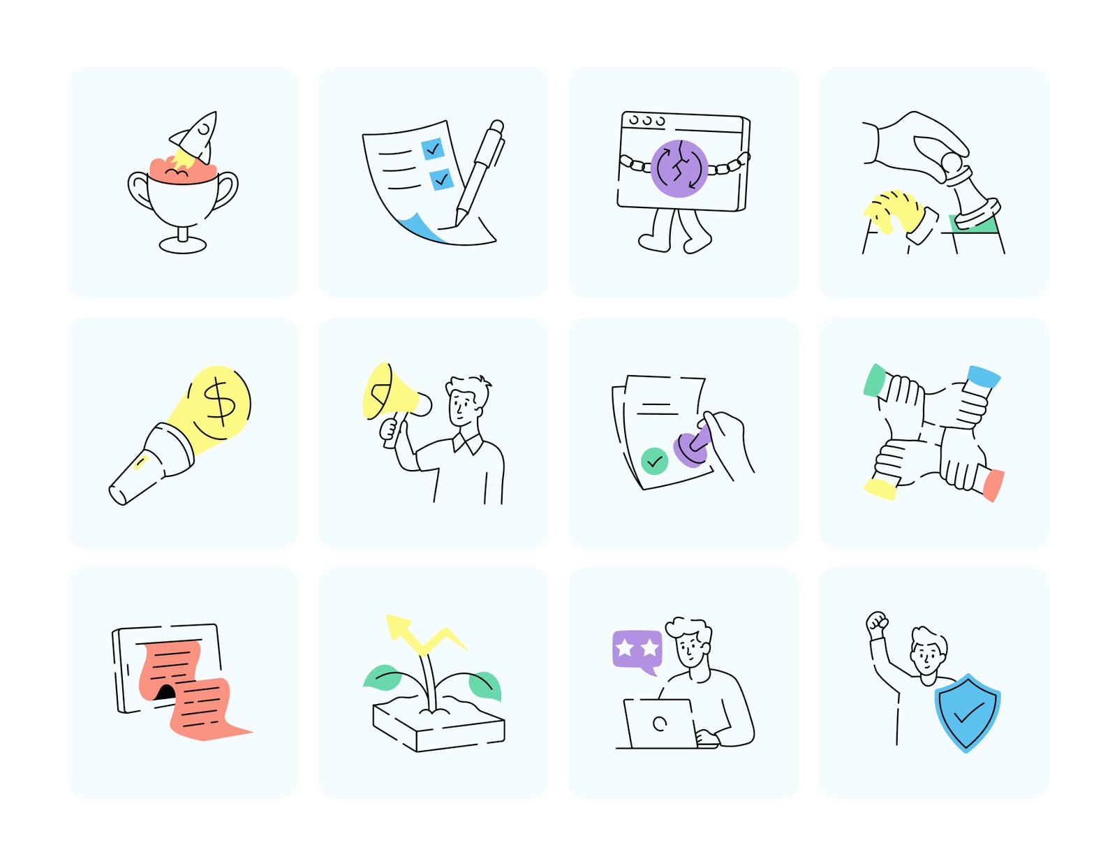 Creative Illustrations Bundle