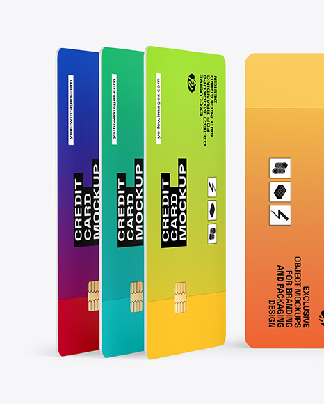 Credit Cards Mockup