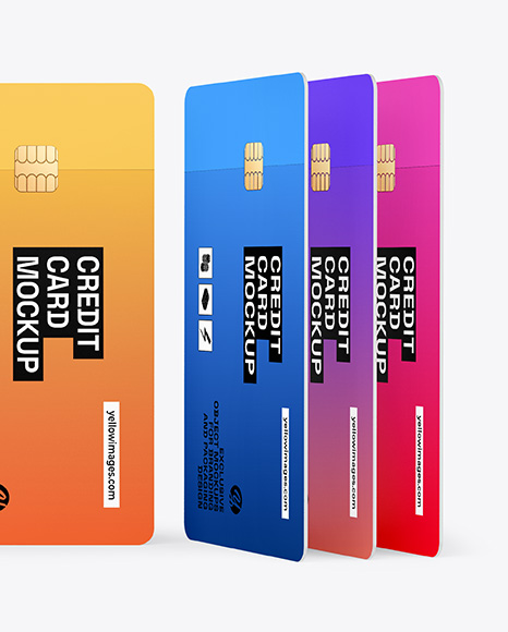 Credit Cards Mockup