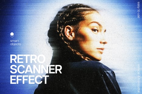 Retro Scanner Photo Effect - Photocopy photo effect